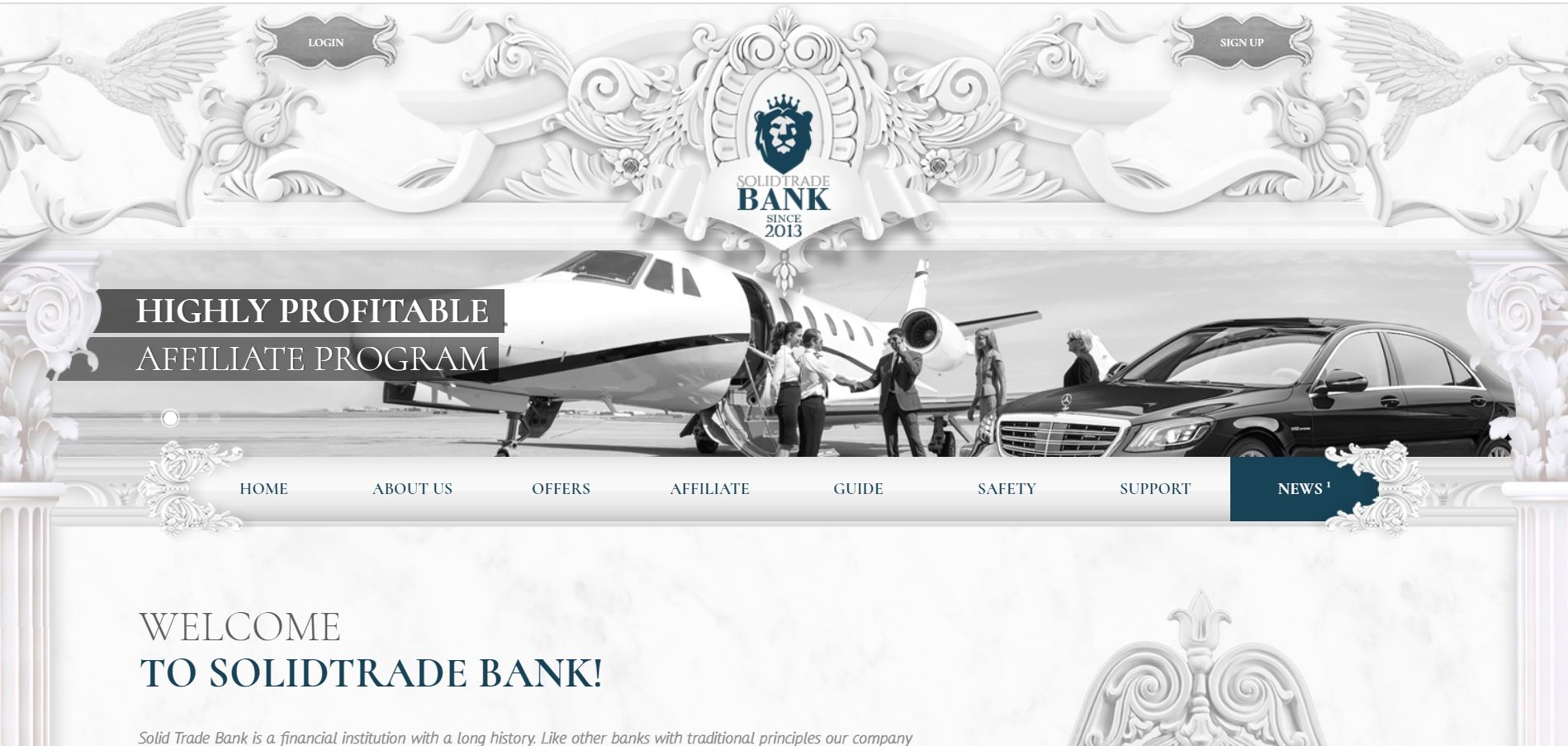 در سایت سالید ترید بانک (Solidtradebank) سرمایه گذاری نکنید!